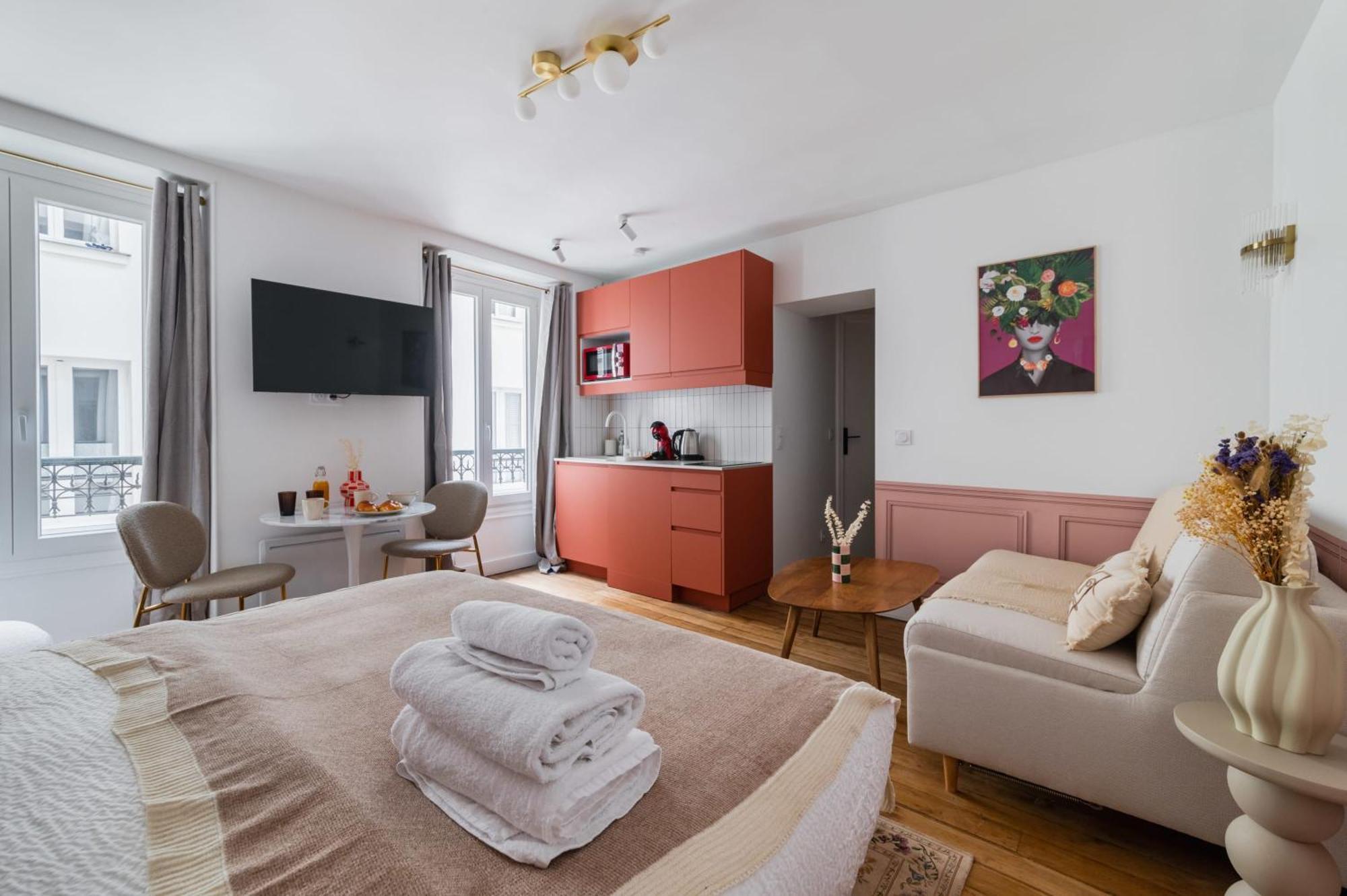 Grand Studio Refait A Neuf Paris 16 - 4P - Flat-Guest 外观 照片